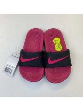 Girl's Youth Nike Kawa Slide (GS/PS) Slides Sandals Shoes 819353 001 size 11 New